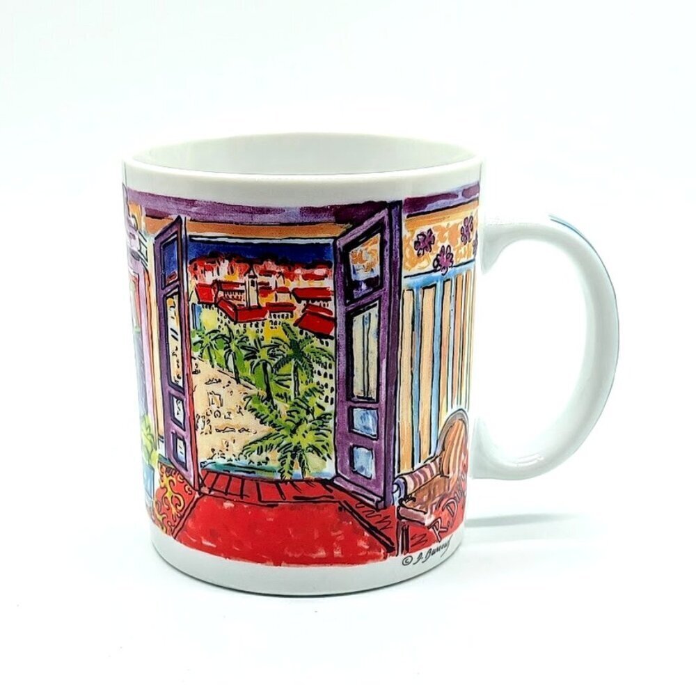 Chaleur Masters Collection D, Burrows Ceramic Mug - Raoul Dufy
